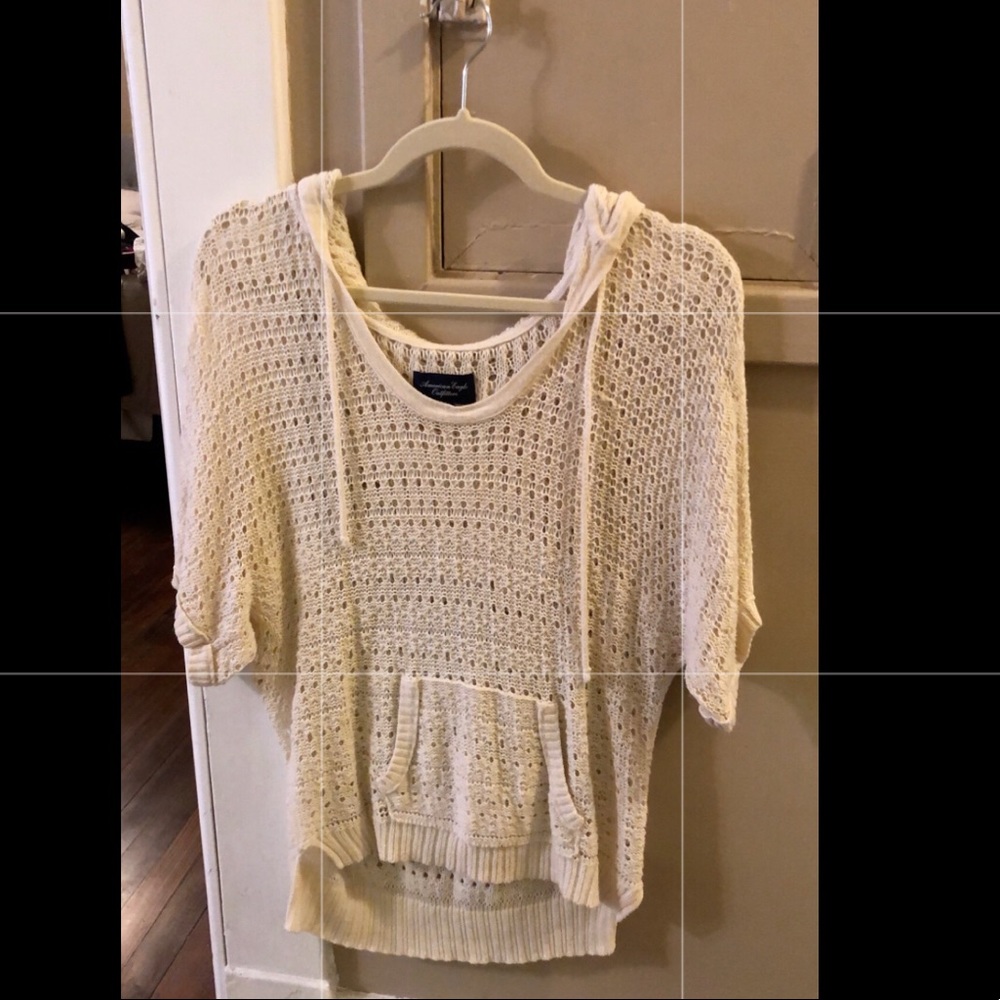 Knitted Short Sleeve Top